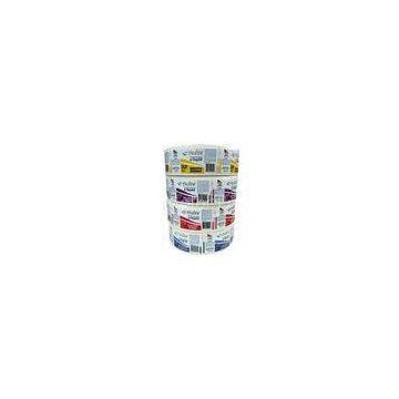 Durable Self Adhesive Printed Labels E - Liquid Bottles CMYK label Stickers With PE