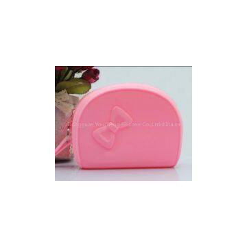 Custom Design Silicone Handbags/Silicone Waterproof Beach Bag/Silicone Cosmetic Bag photo-3