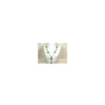 white pearl turquoise fashionable necklace