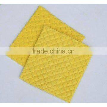 laser cutting microfiber sponges cloth clean sponge scourer pad