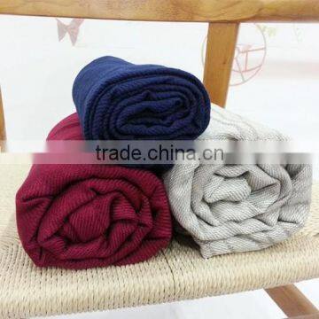 100% acrylic flame retardant airline blanket for sale