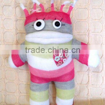 2012 stuffed handmake sock toys and dolls