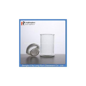 LongRun Heritage Hill Glass Cookie/Candy Clear Glass Jar 2015 new product