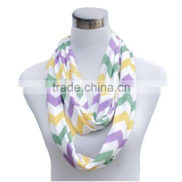 NEW Chevron Stripe lady Scarf Zig Zag Jersey Scarves wholesale infinity scarf