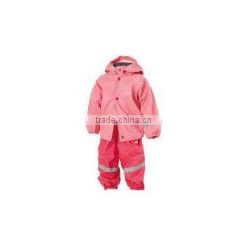 Red/navy Children's Waterproof Rainwear