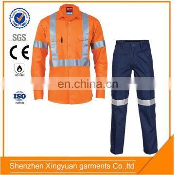 TC Twill Welding Industrial Safety An-UV Protection working clothing men