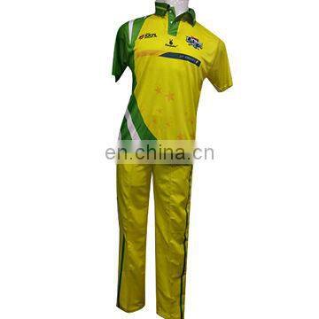 2017 New Arrival Original Design Eco-Friendly Sublimated Cricket Kit Design Uniforms