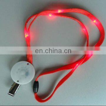 LED Christmas flashing lanyard gifts