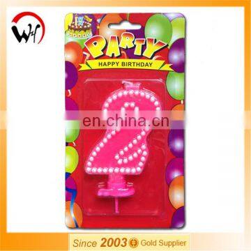 2014 Hot Sale Wholesale Baby Birthday Party Number Candle photo-3