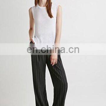 Cheap Fat Women Classicial Black Pants