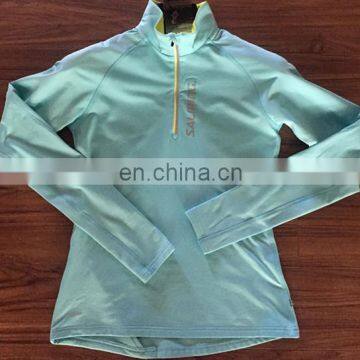 Fashion Stylish Unisex 1/4 Zip Quick Drying Performance Polyester Fleece Pullover Top Made in China photo-3
