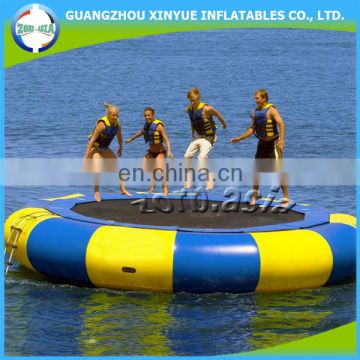 2017 Inflatable Floating Trampoline For Inflatable Water Park Games