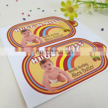 Customized Cheaper Price Piece Cutting Sticker /custom Logo Self Adhesive Sticker for Kids Baby Products photo-6