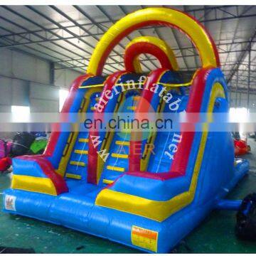 Outdoor Giant Inflatable Water Slide For Kids,Inflatable Water Slide With Pool For Sale photo-5