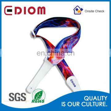 Hot sale custom Insulated wholesale factory price sublimation printing pvc guitar straps