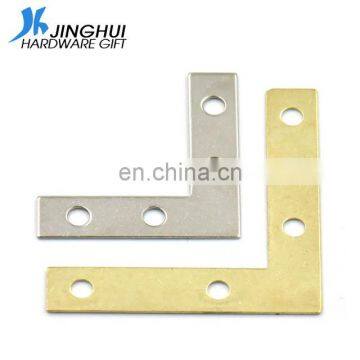Wood connector decorative metal L Shape Corner Brace Plate