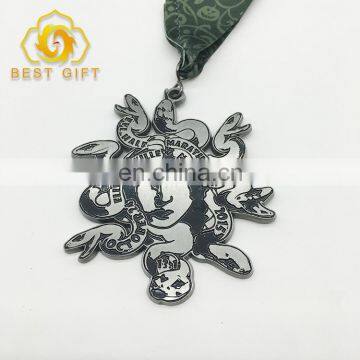 Competition Custom 3D Award Metal Running Sports Medal With Ribbon