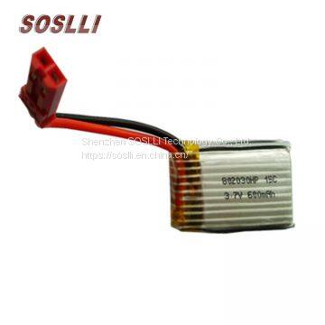 Ultrathin Rechargeable 3.7v 80mAh 351525 Lipo Battery for Wearable Device With High Power