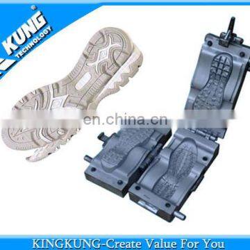 Top grade PVC/TPR outsole mould suit for Chinese Rotary machine