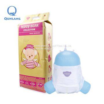 Soft Non-woven Disposable High Absorption Quality Baby Diapers photo-4
