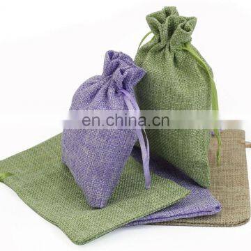OEM Linen Drawstring Soap Pouch Bag photo-2
