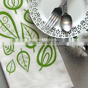 Good Sale customer Printed Cotton kitchen Tea Towel