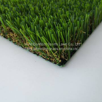 High Dtex of Yarn Artificial Turf With 4 Tones,U Shape Synthetic Grass photo-3