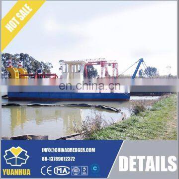 Hydraulic dredger disesl engine driven slurry pump dredger