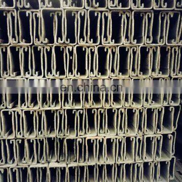 New type cheap galvanized Q195 Q235 Q345 c channel purlins steel