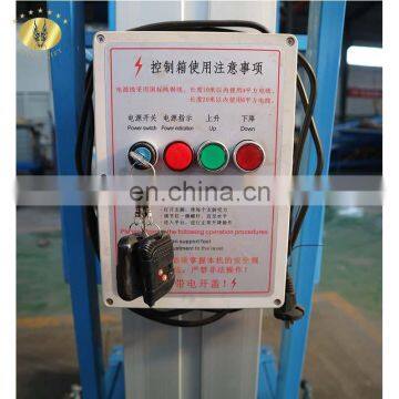 7LSJLI Jinan SevenLift One Single Post Platform Ladder Man Lift