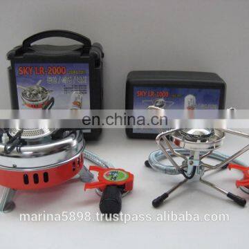 Foldable legs portable camping stove