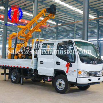 XYC-200 Vehicle-mounted Hydraulic Core Drilling Rig Huaxiamaster Sale 200m Depth On-board Drilling Machine photo-5