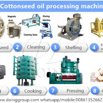 High quality cottonseed oil making machine for starting oil processing plant