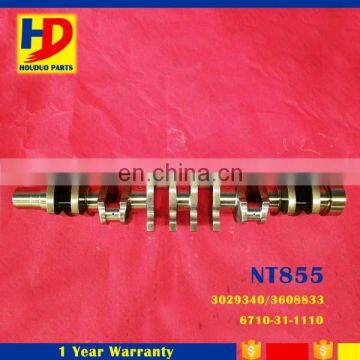 High Performance NT855 Forging Steel Engine Crankshaft 3029340