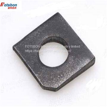 M8-M30 Square Inclined Washer for Channel Steel Spacer Mosqueton Taper Washers For Slot Section Notched Gasket Arandelas DIN434