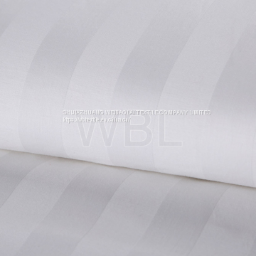 100% Cotton Stripe Bedding Set Sheet Manufacture Bed Sheets Cotton Bedding for School Bed Fabric for Hotel Bedding photo-3