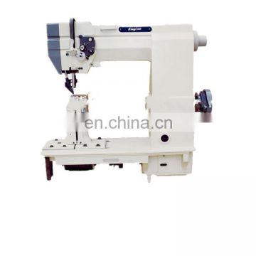 Single/double needle long arm heavy duty lockstitch sewing best price machine