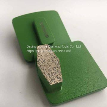 True Shine Brand Metal Bond Diamond Concrete Grinding Plate/shoe/segment/disc for HTC Machine photo-5