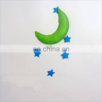 Amazon Hot Selling Cloud Star Moon Felt Baby Mobile photo-3