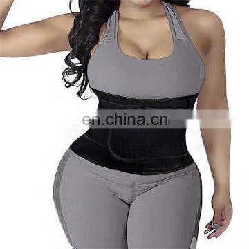 2019 New Private Label Workout Sweat Waist Belt Sweat Belt Waist Trimmer Waist Trainer Sweat Belt Slimming Sports photo-4