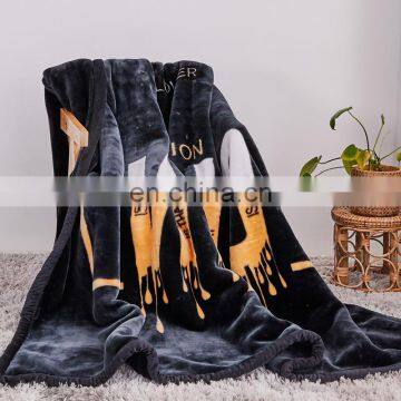 2020 Factory Direct Supply Super Soft Raschel Fabric 2 Layers Thickened Warm Winter Traveling Bedding Sofa Throw Blanket photo-7