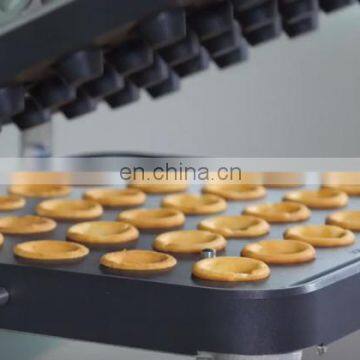 Germany Band Waffle Cups Baker Egg Tart Tartlet Shell Making Machine photo-7