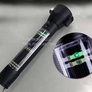 Multi-Functional Solar Flashlight Escape Rescure USB Micro +Charging Bank IP44 photo-2
