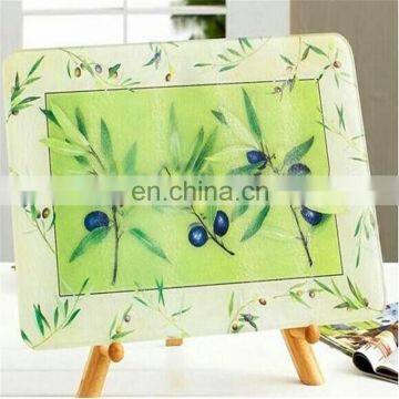 Cheap glass chopping board tempered glass cutting board