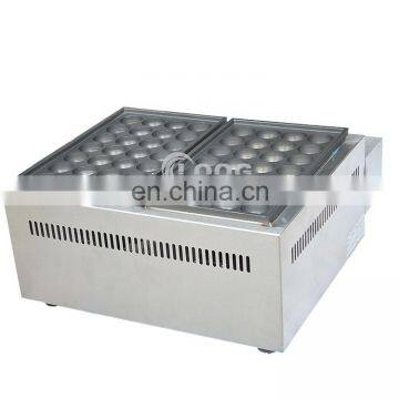 Commercial Kitchen Supply Dual Head Two Plates Gas Takoyaki Making Machine photo-5