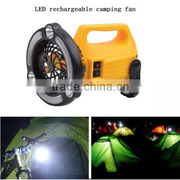 China made camping led light emergency rechargeable fan                        
                                                Quality Choice