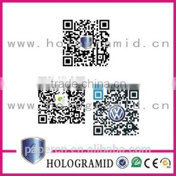 new arrive high-quality Custom Waterproof Label Printing/Private PET QRcode Stickers