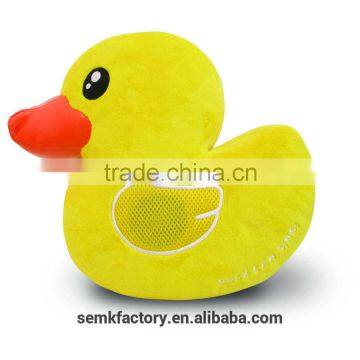 Plush wireless portable speaker fashion bluetooth cushion speaker