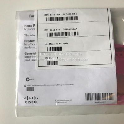 Original New Cisco 10GBASE-SR SFP Module SFP-10G-SR-S Enterprise-Class photo-2