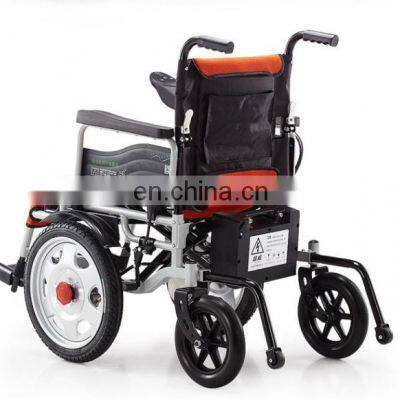 Electric handicapped wheelchair